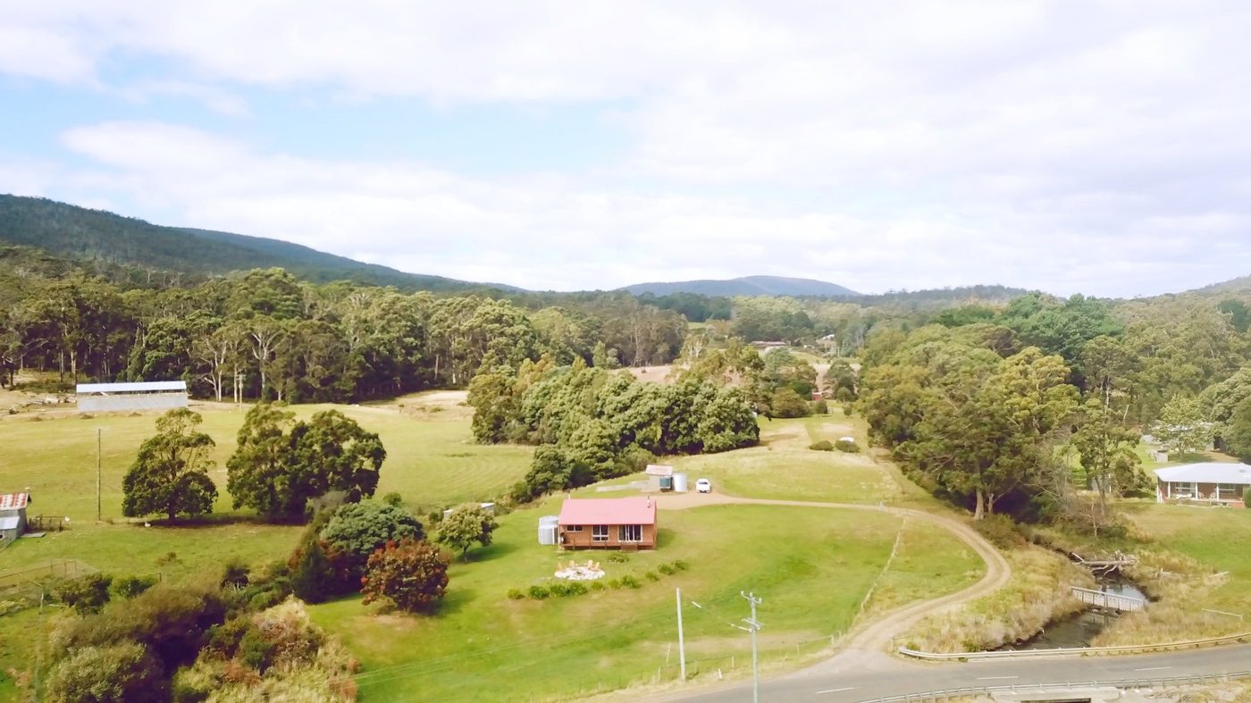 Bay view on a sunny day